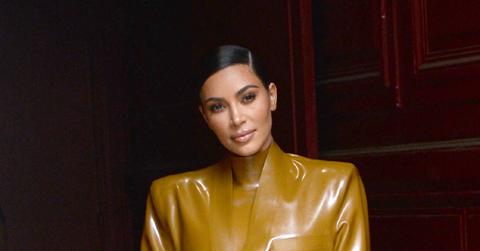 Kim Kardashian and Kanye West seen leaving Evangelical Sunday service in Paris