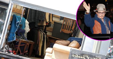 Police outside Amber Heard’s downtown LA apartment amid claims Johnny Depp’s people are removing items