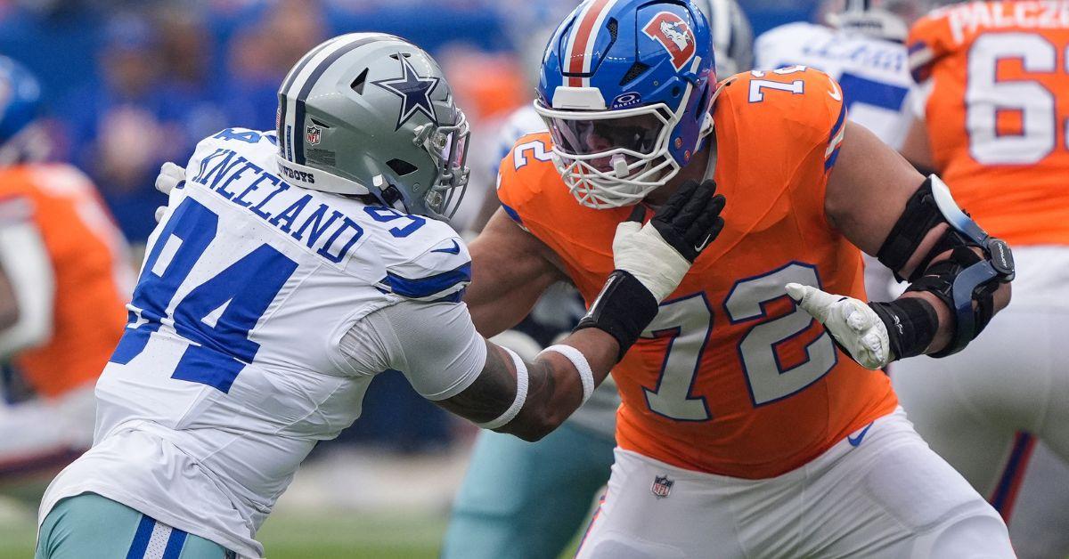 Photo of Marshawn Kneeland was known for his football appearances with the Dallas Cowboys.