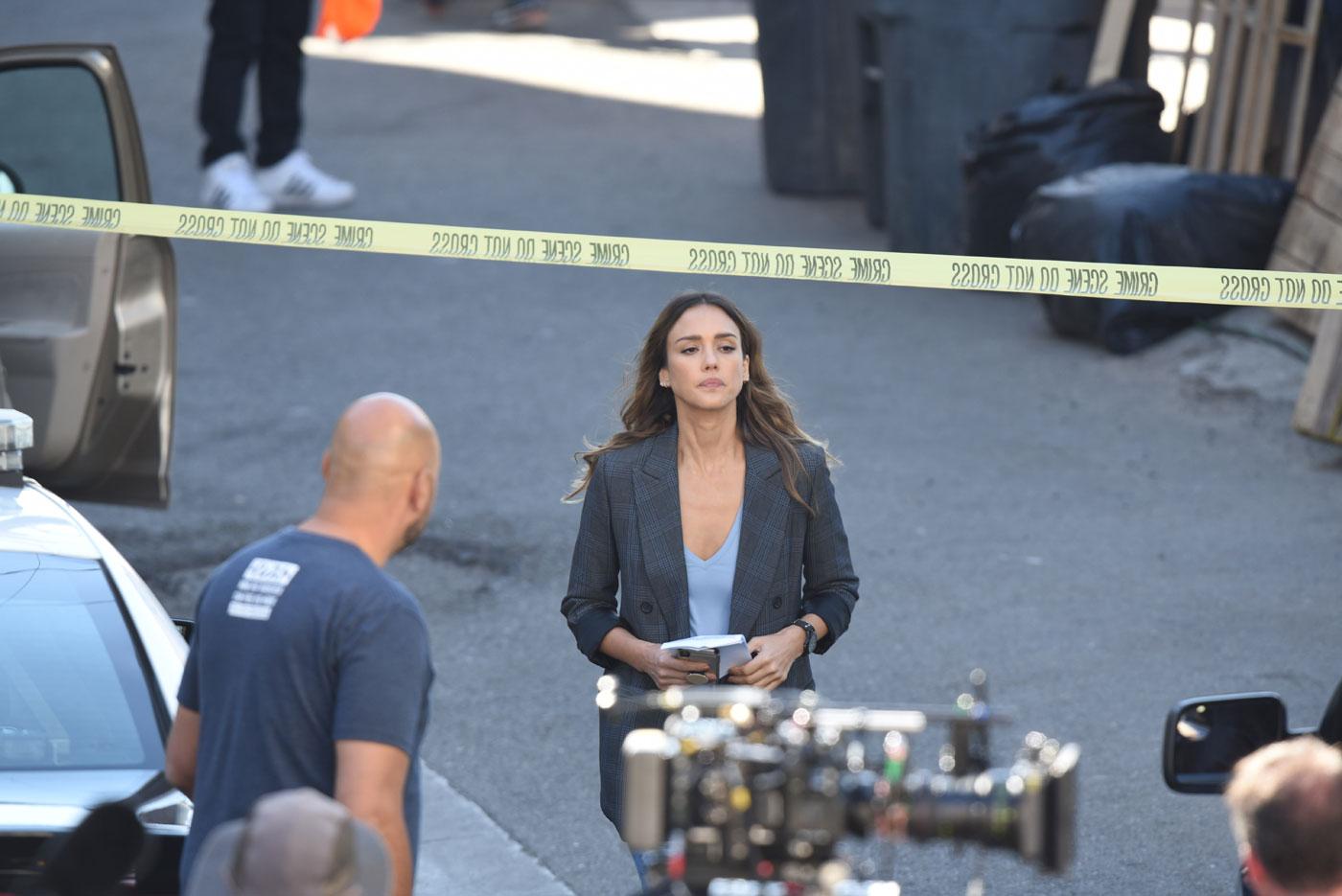 EXCLUSIVE: Jessica Alba Filming LA&#8217;s Finest