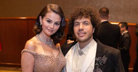 Photo of Selena Gomez and Benny Blanco.