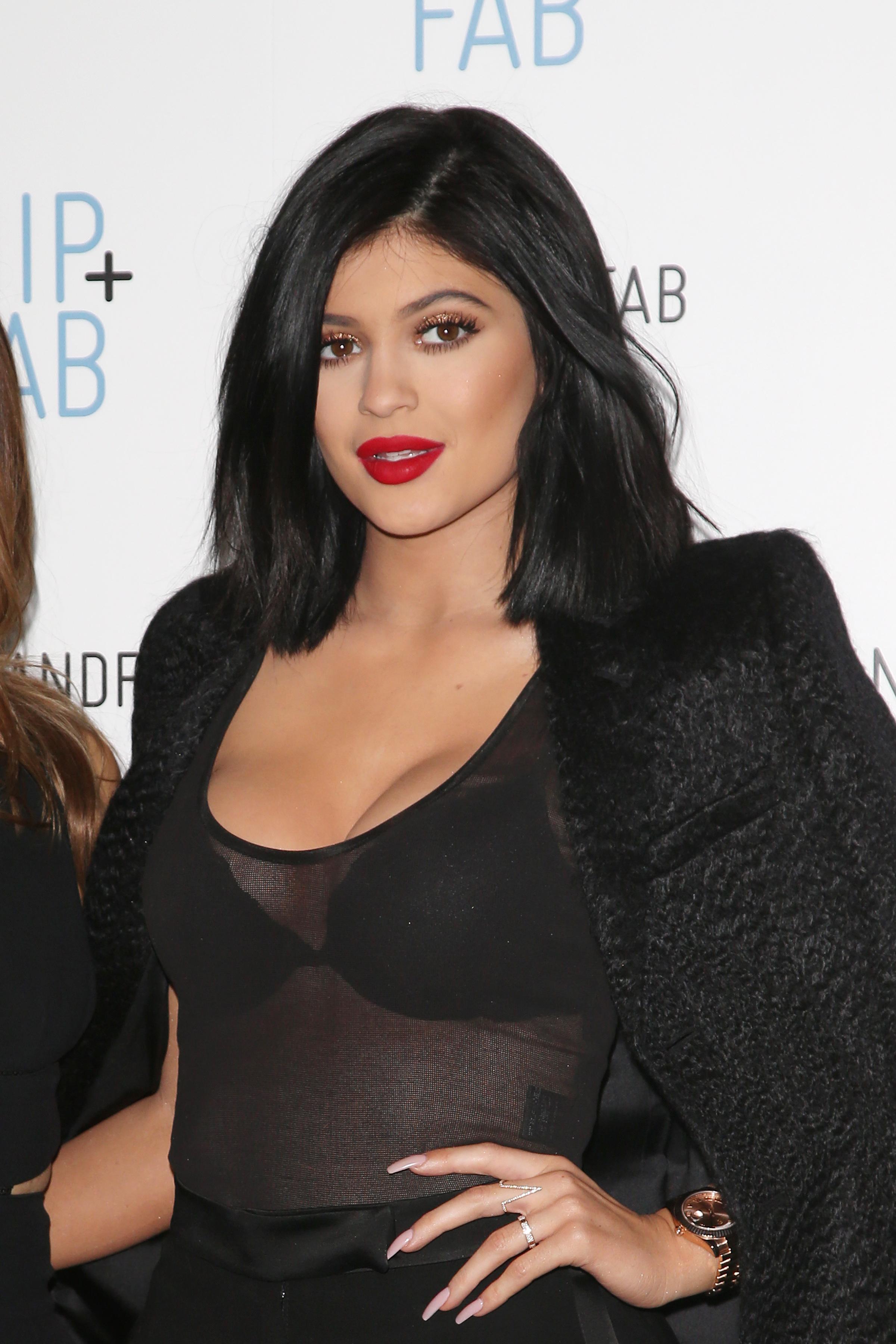 Kylie Jenner at the Nip and Fab Launch