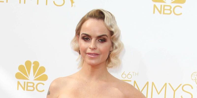 Taryn Manning Wearing a Dress At the Emmys