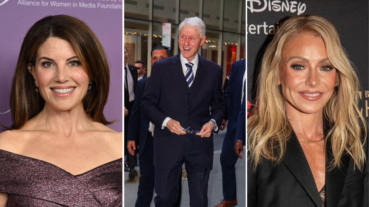 Image of Kelly Ripa gushed over Monica Lewinsky in a re-released episode of her podcast.