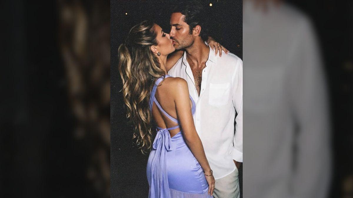 Photo of Aubrey O'Day included a photo with a mystery man. 