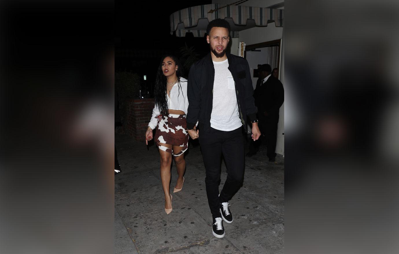 Ayesha & Steph Curry Enjoy A Romantic Date Night In LA