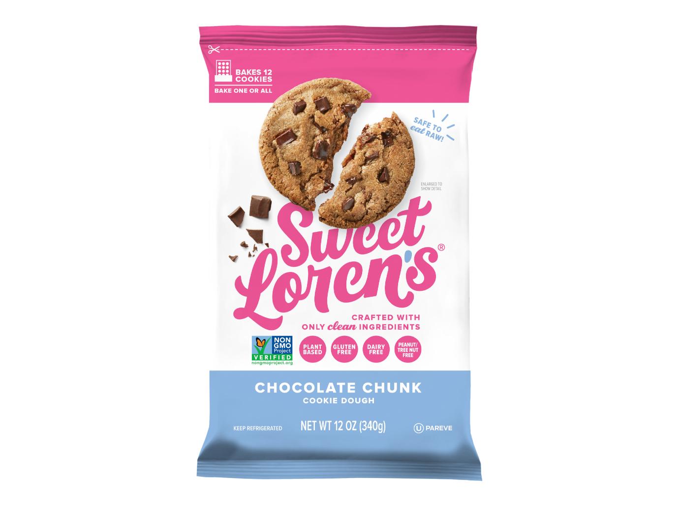 sweet lorens chocolate chunk cookie dough