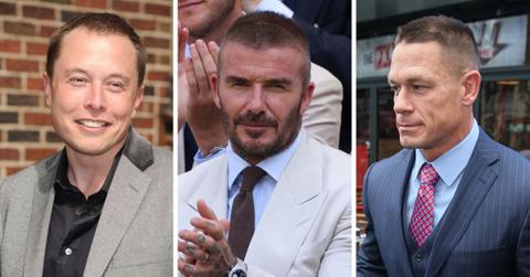celebrities who had hair transplants david beckham elon musk