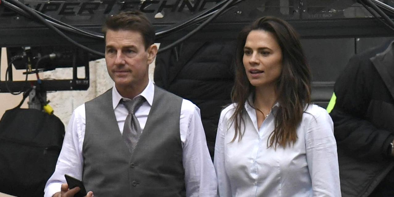 Tom Cruise and Hayley Atwell are handcuffed on Mission Impossible 7 set in Rome