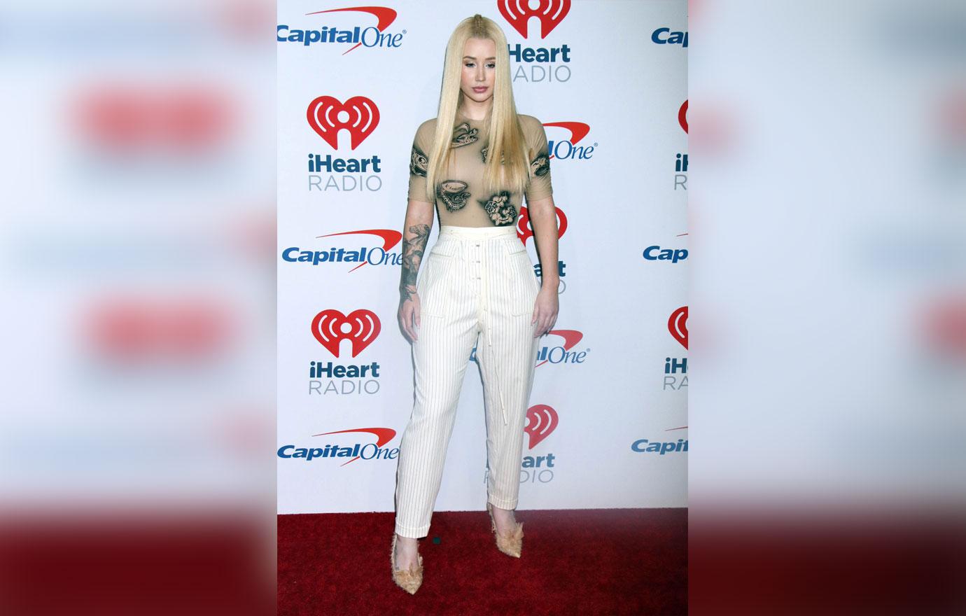 Arrivals to the iHeart Radio Music Festival