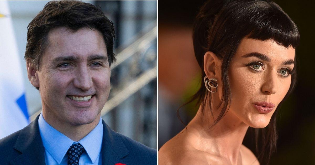 image of Katy Perry went Instagram official with Justin Trudeau.