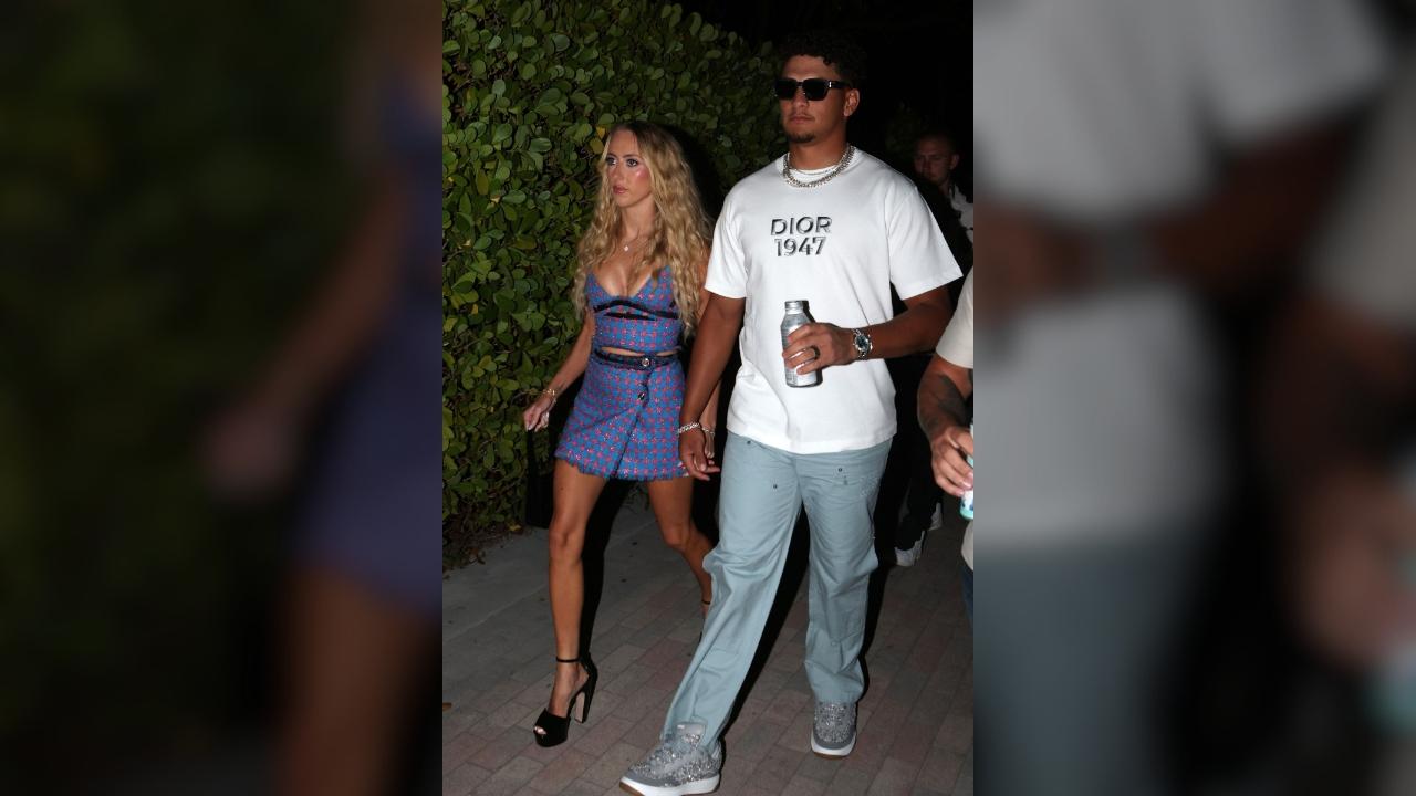 Patrick and Brittany Mahomes