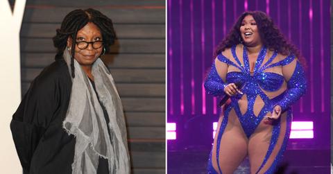 whoopi goldberg defends lizzo against dancers accusations the view