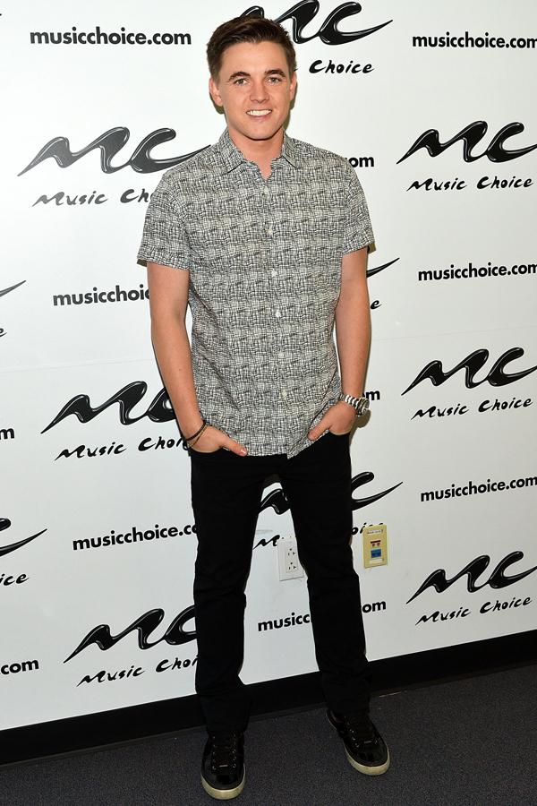 Jesse McCartney Visits Music Choice