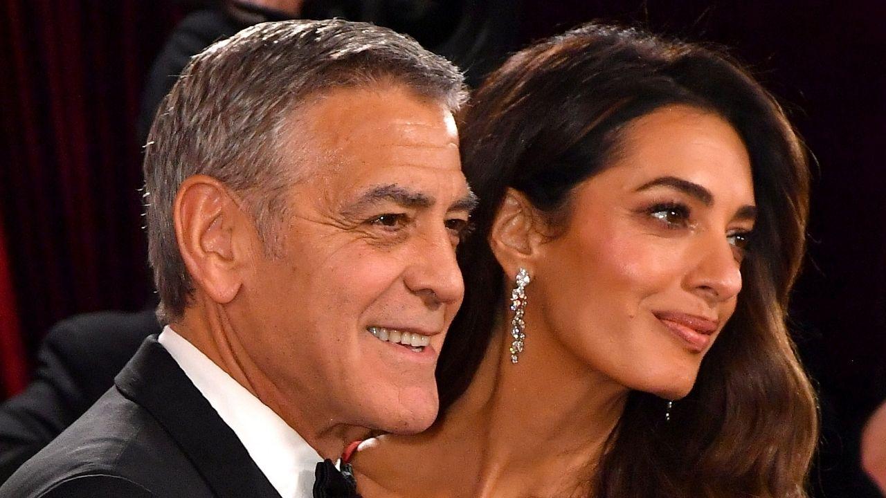 amal clooney sparkly mini dress