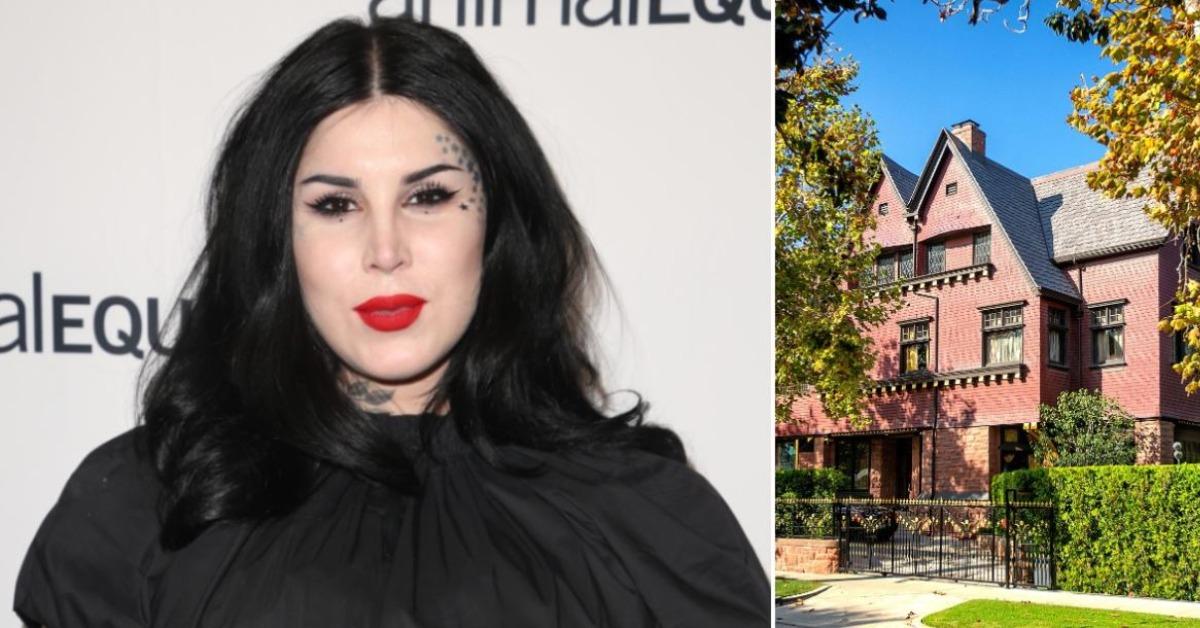 kat von d flees home intruder