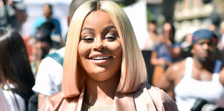 Pregnant Blac Chyna makes an appearance at the Slut walk in DTLA