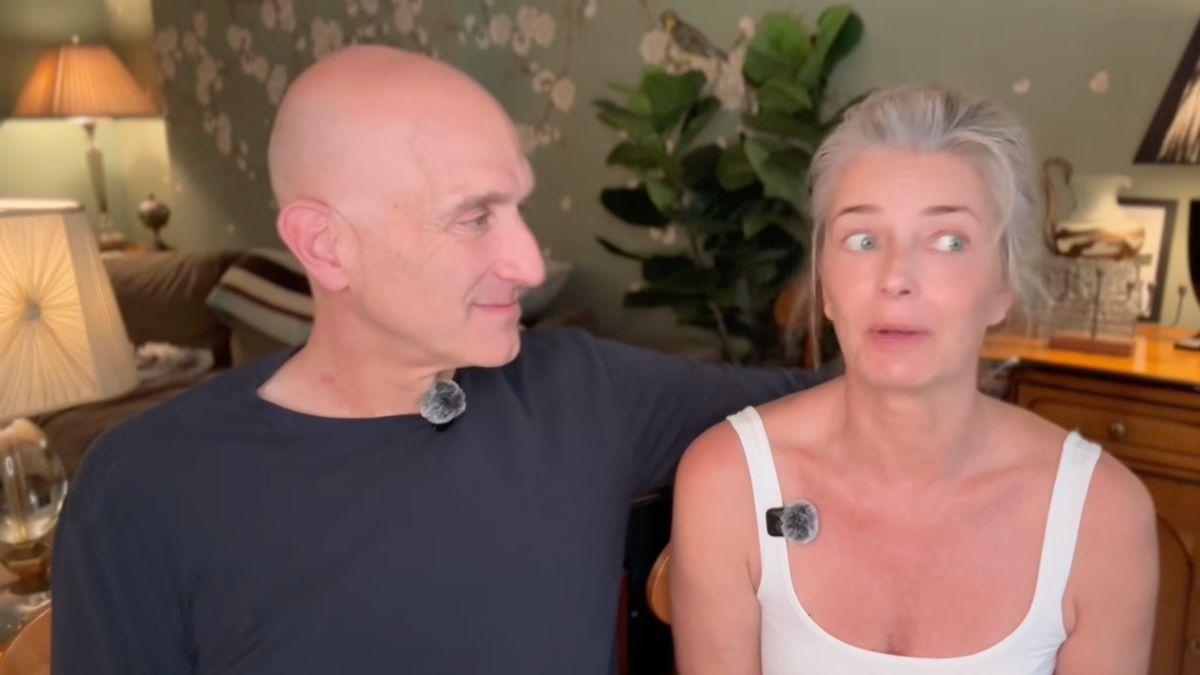Photo of Paulina Porizkova and Jeff Greenstein