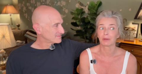 Photo of Paulina Porizkova and Jeff Greenstein