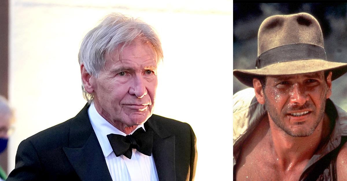 harrison ford injured shoulder set indiana jones  fight scene