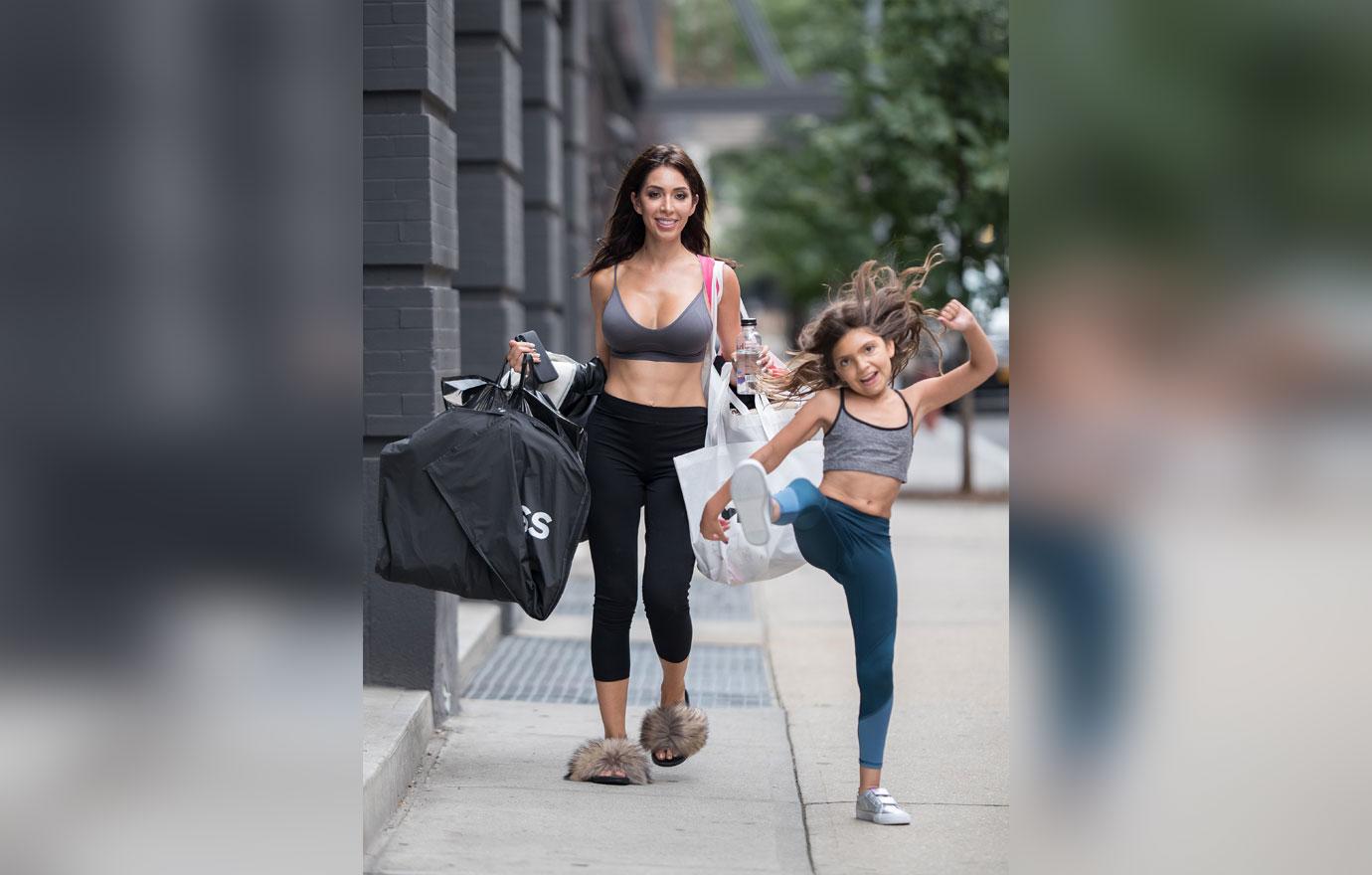 EXCLUSIVE: Farrah Abraham boxing training in New York