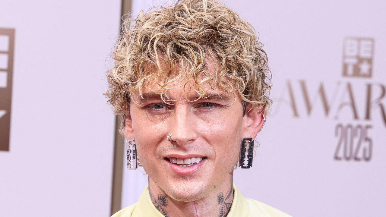 image of Machine Gun Kelly denied posting a viral message claiming he regretted losing his ex-fiancée, Megan Fox.