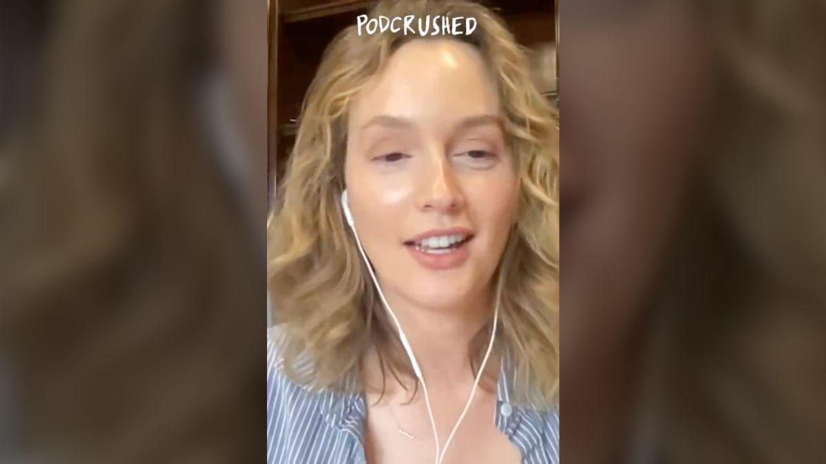 Image of Leighton Meester guest-starred on the 'Podcrushed' podcast.