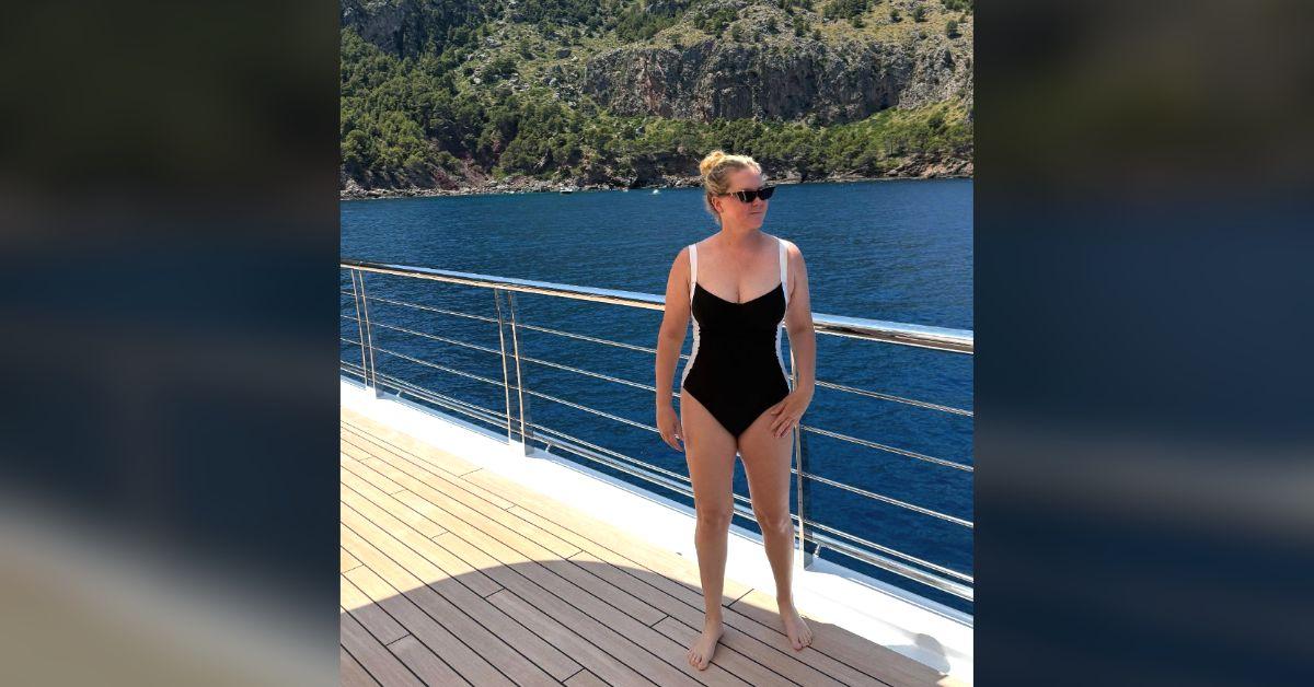 amy schumer stuns swimsuit weight loss medications