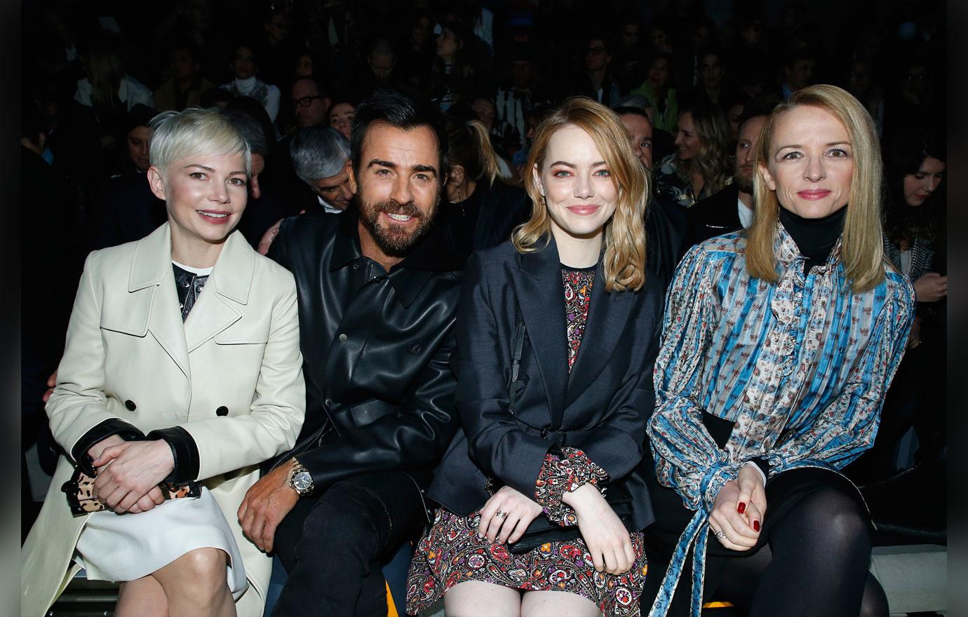 Emma stone justin theroux spotted together 2