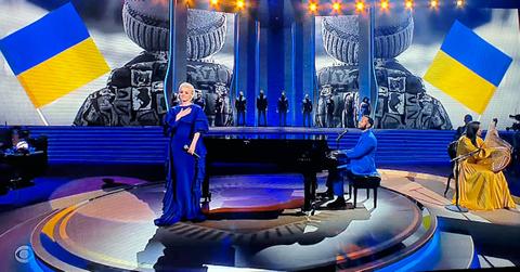 grammys stand ukraine