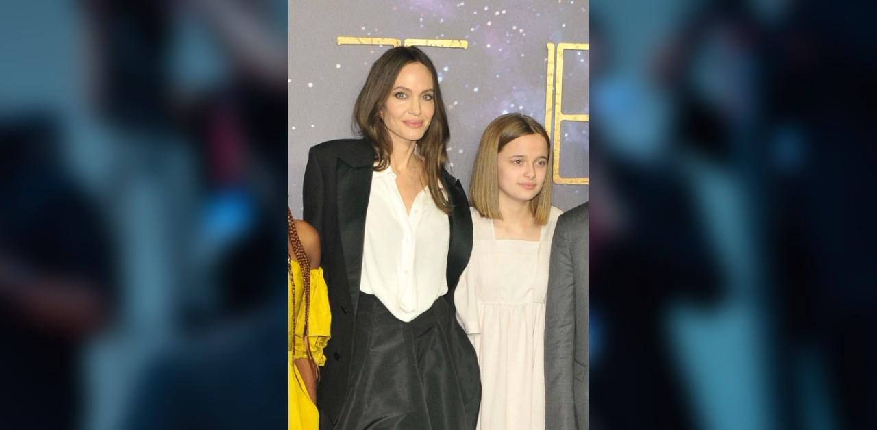 Angelina Jolie, Daughter Vivienne Run Errands In LA picture