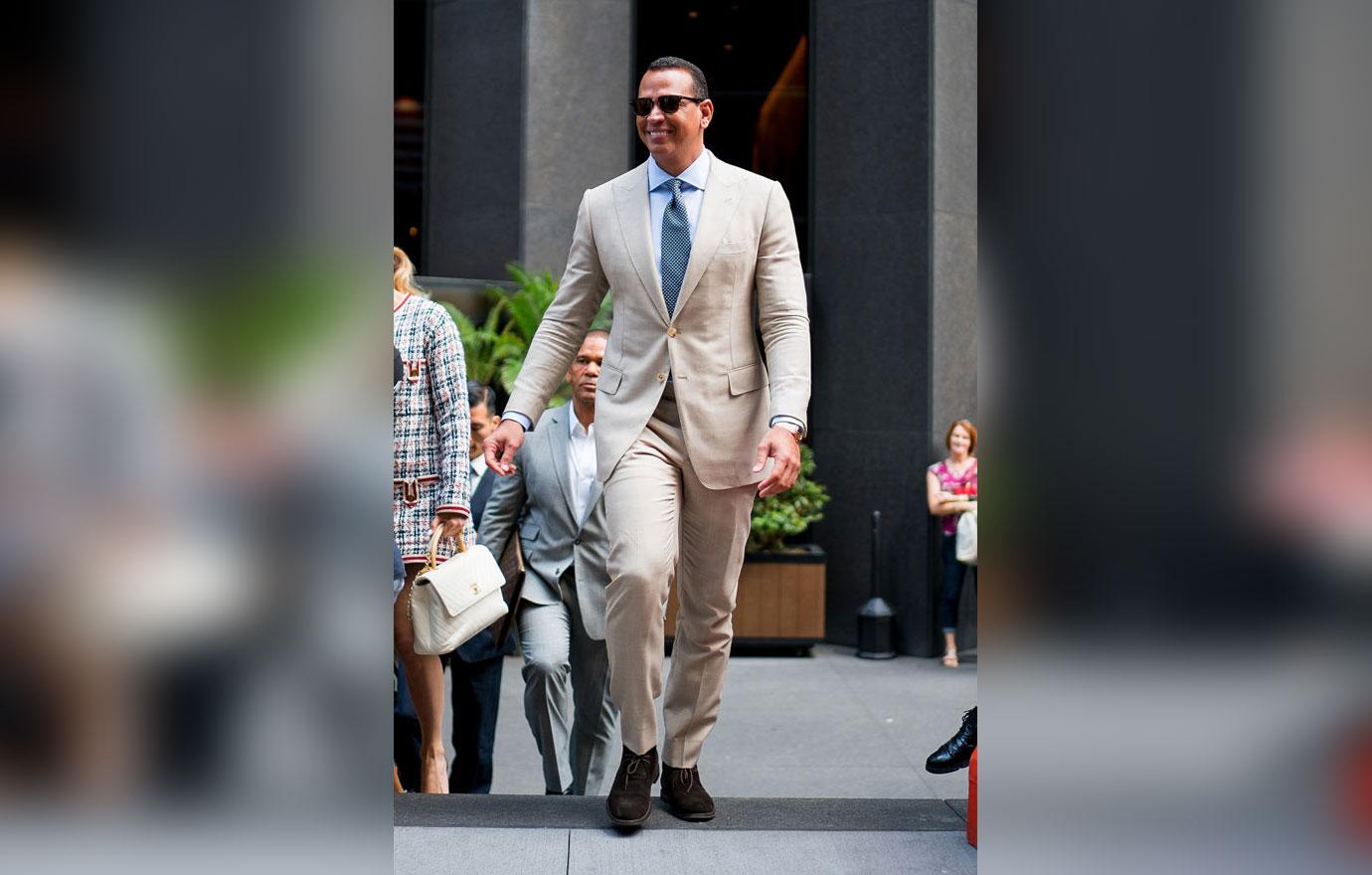 Alex Rodriguez Walks On The Street Kylie Jenner Rich Claims