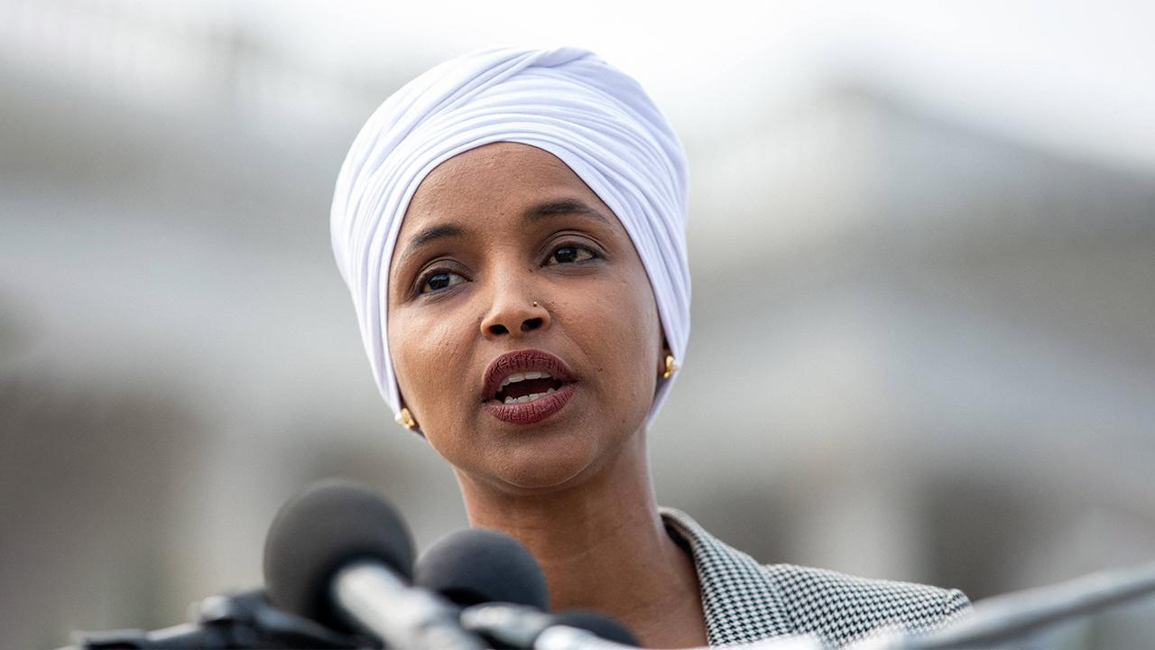 Image of Rep. Ilhan Omar became a U.S citizen in 2000.