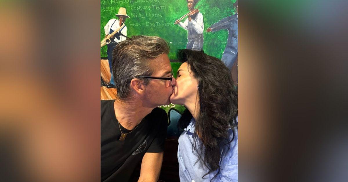 image of Angie Harmon shared a Valentine’s Day post on Instagram.