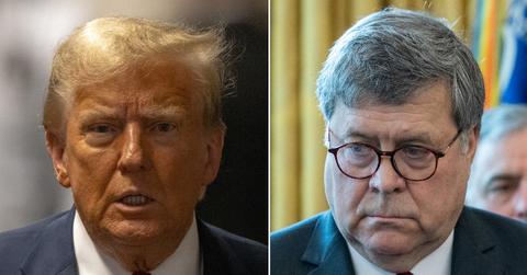donald trump sarcastically thanks bill barr endorsement pp