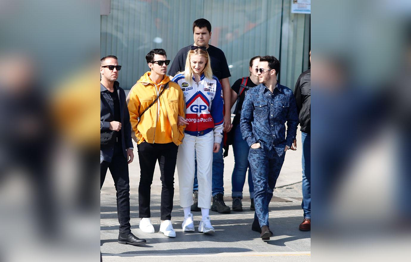 Joe Jonas Sophie Turner Barcelona