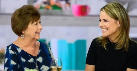 photo of nancy guthrie and savannah guthrie