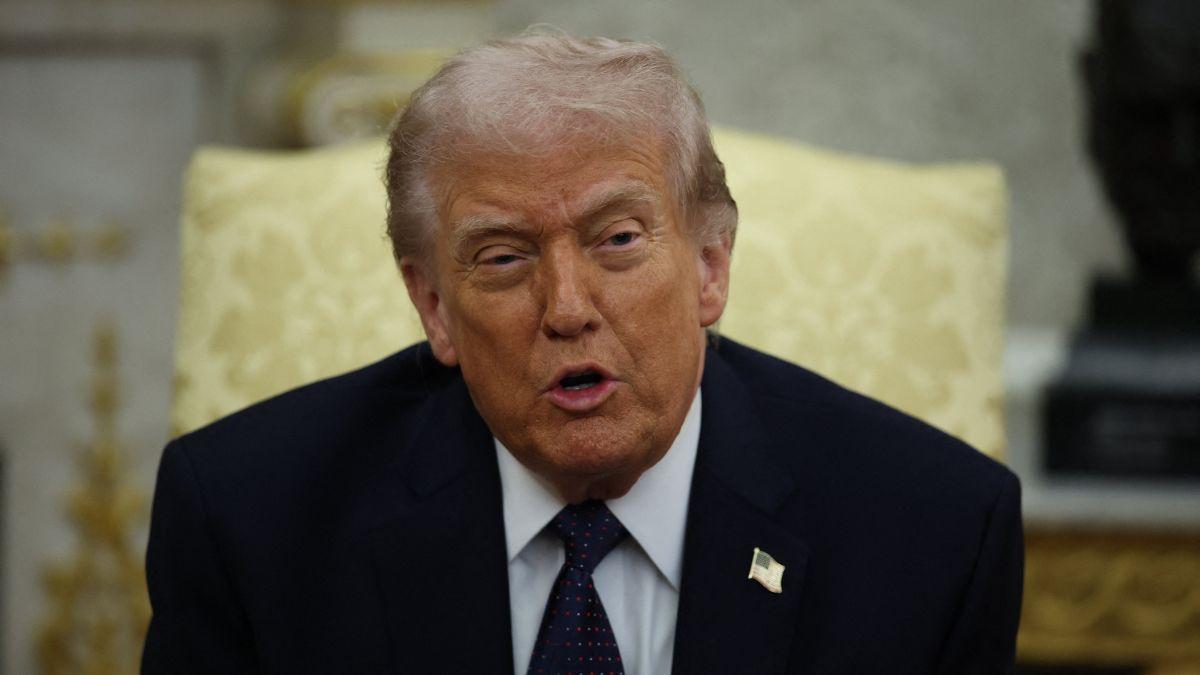 Image of A medical analyst claimed Donald Trump's rash could indicate a pre-cancerous skin condition.