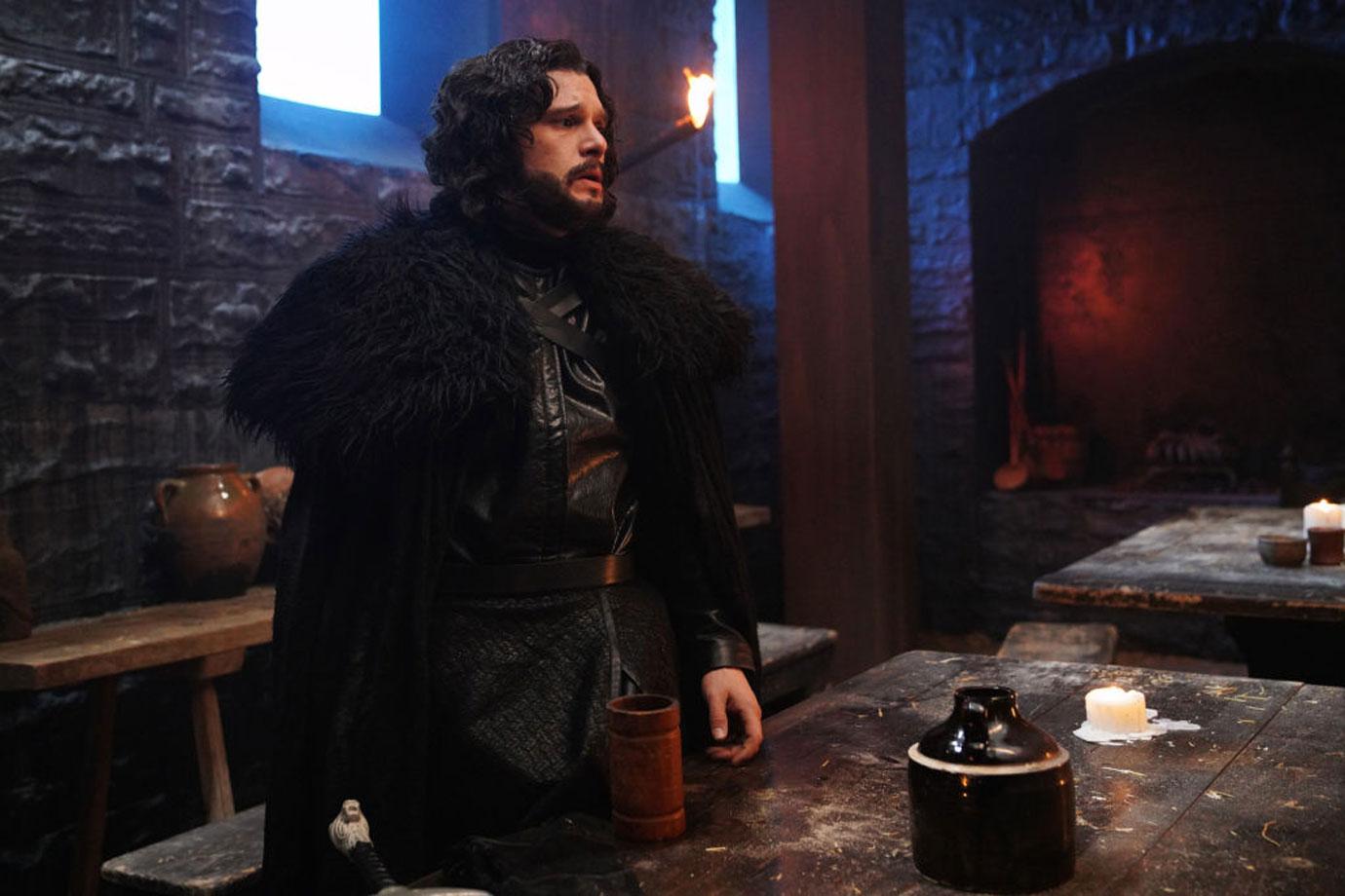 Kit Harington On 'Game of Thrones' Set