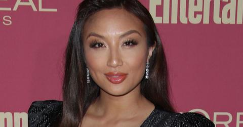 Jeannie Mai Black Dress Repressed Emotions Childhood Sexual Abuse 'The Real'