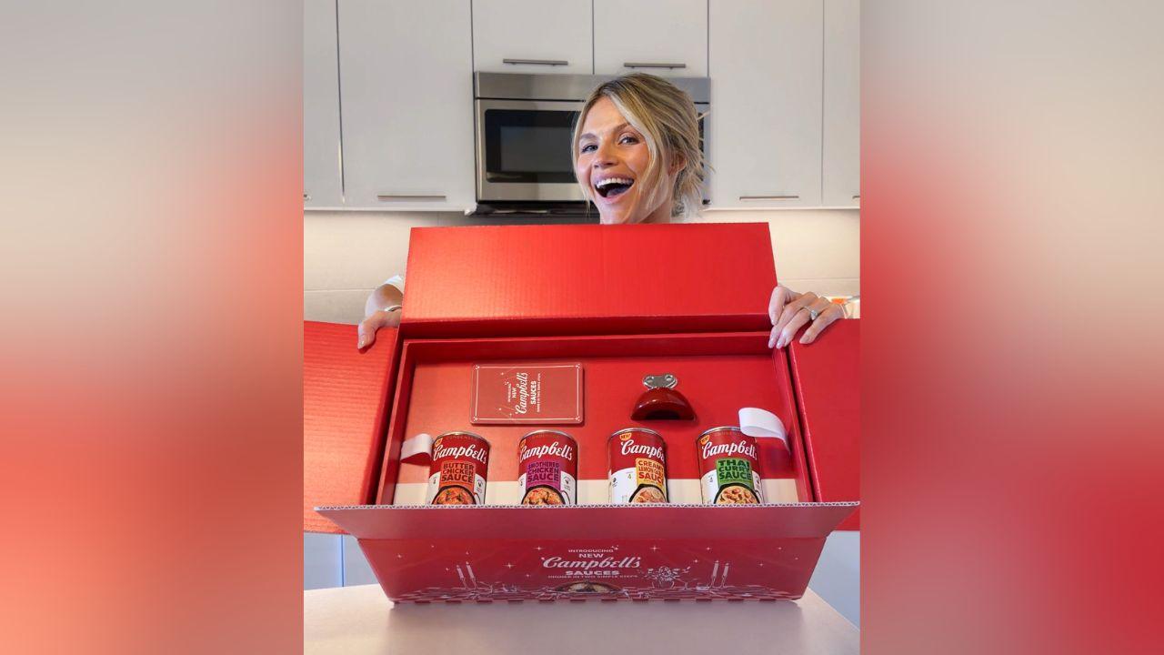 Image of Witney Carson is partnering with Campbell's for Two-Step Tuesdays, celebrating the brand's new sauces.