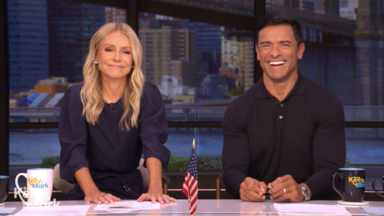 Image of Mark Consuelos meant it when he said 'in sickness and in health.'