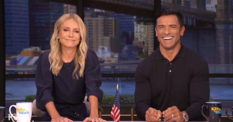 Image of Mark Consuelos meant it when he said 'in sickness and in health.'