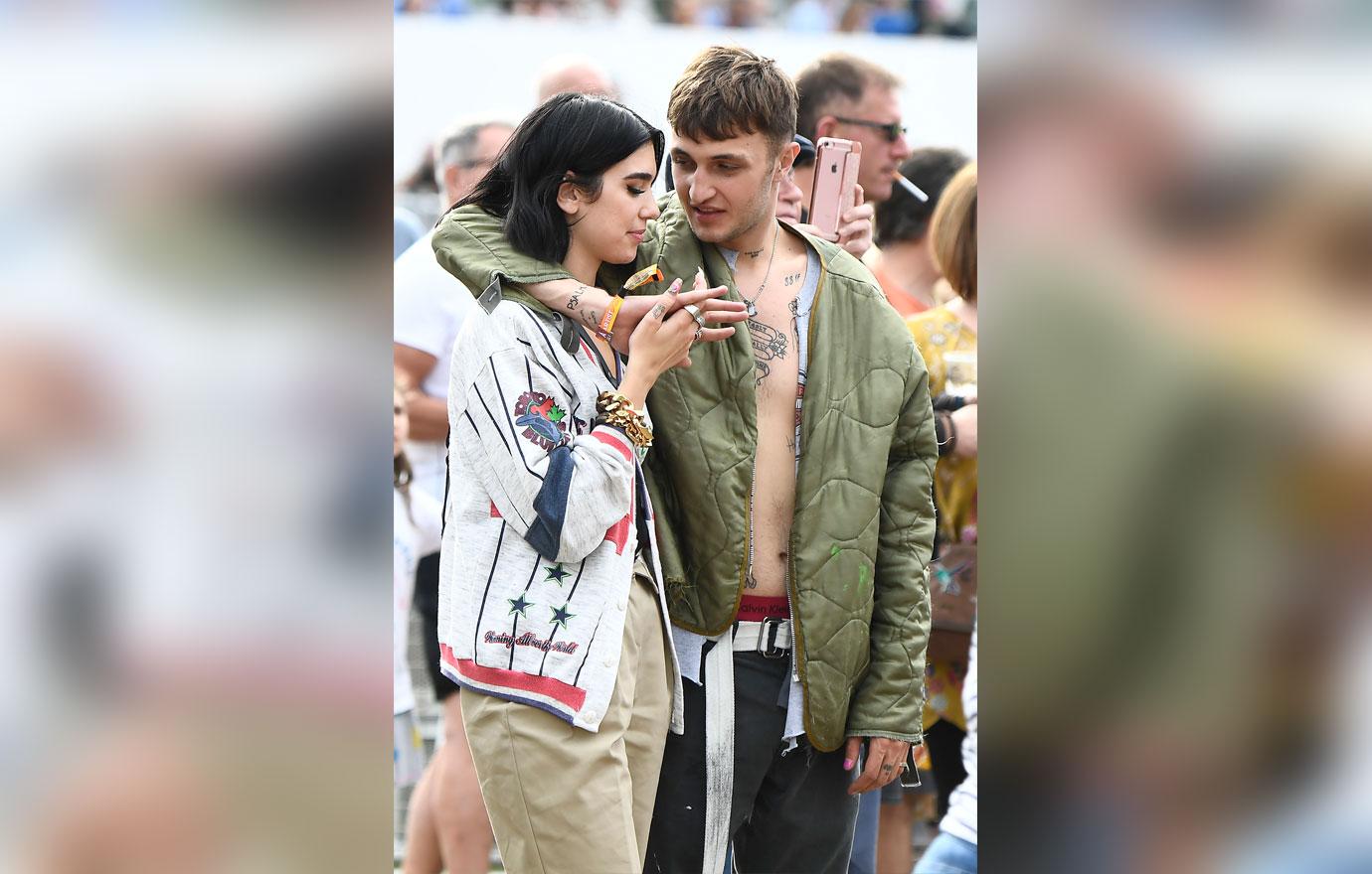 Dua Lipa and Anwar Hadid