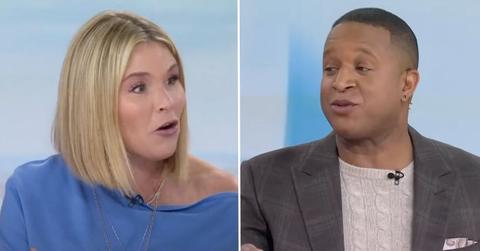 Photo of Jenna Bush Hager and Craig Melvin.