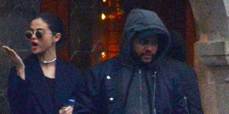 *EXCLUSIVE* Lovebirds Selena Gomez and The Weeknd say &#8216;Ciao&#8217; to Venice! **WEB MUST CALL FOR PRICING**