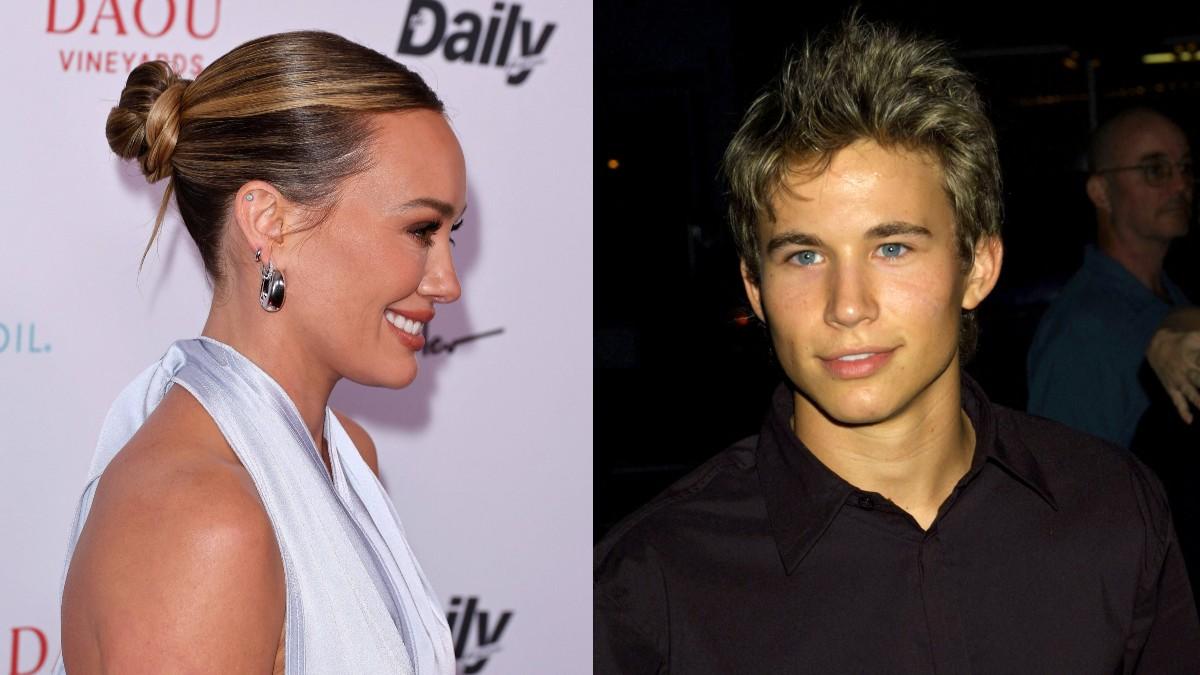 Photo of Hilary Duff and Jonathan Taylor Thomas