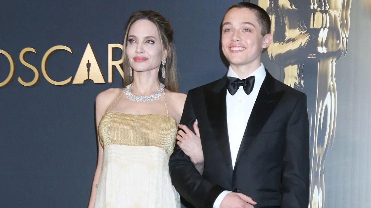 Photo of Brad Pitt's son Knox made headlines after attending his older sister Zahara's college graduation earlier this month.