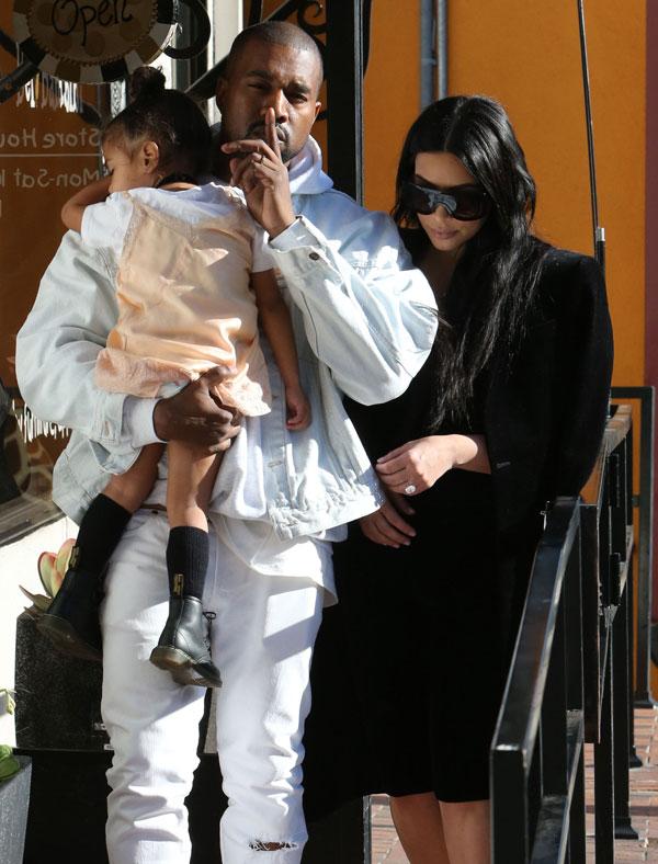 Kanye west north fall asleep