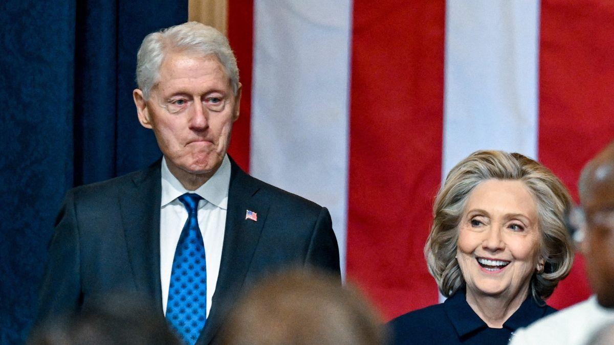 Image of Bill and Hillary Clinton were both called to testify about their past connection to Jeffrey Epstein.